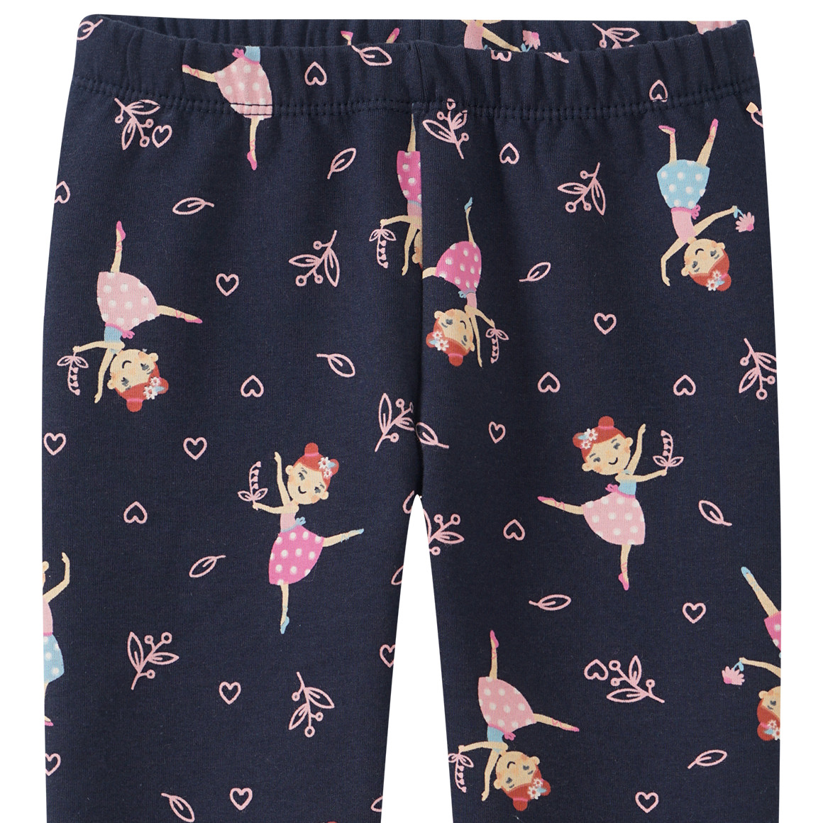 Mädchen Leggings mit Tänzerinnen-Allover