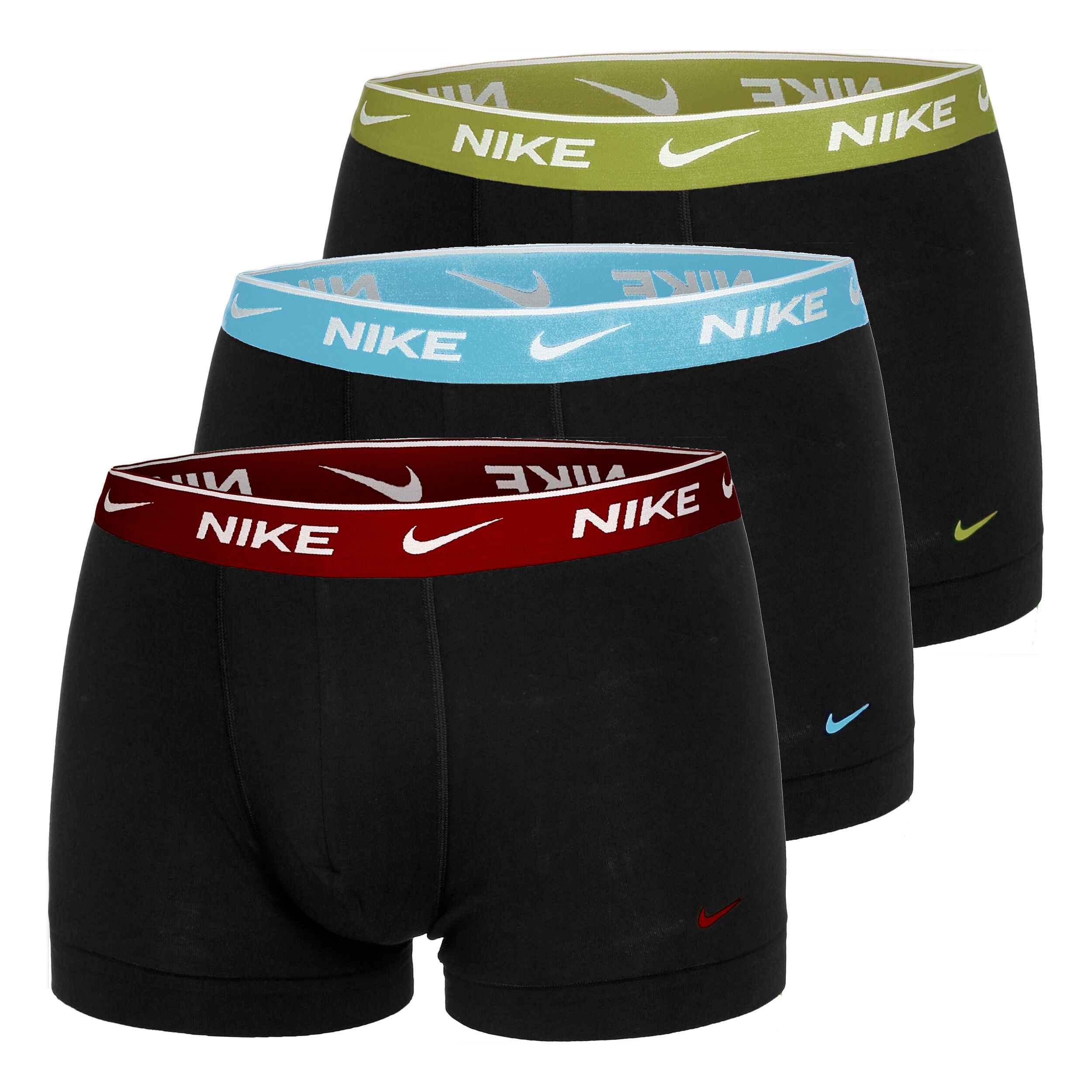 Everyday Cotton Sretch Boxer Short 3er Pack Herren - Mehrfarbig