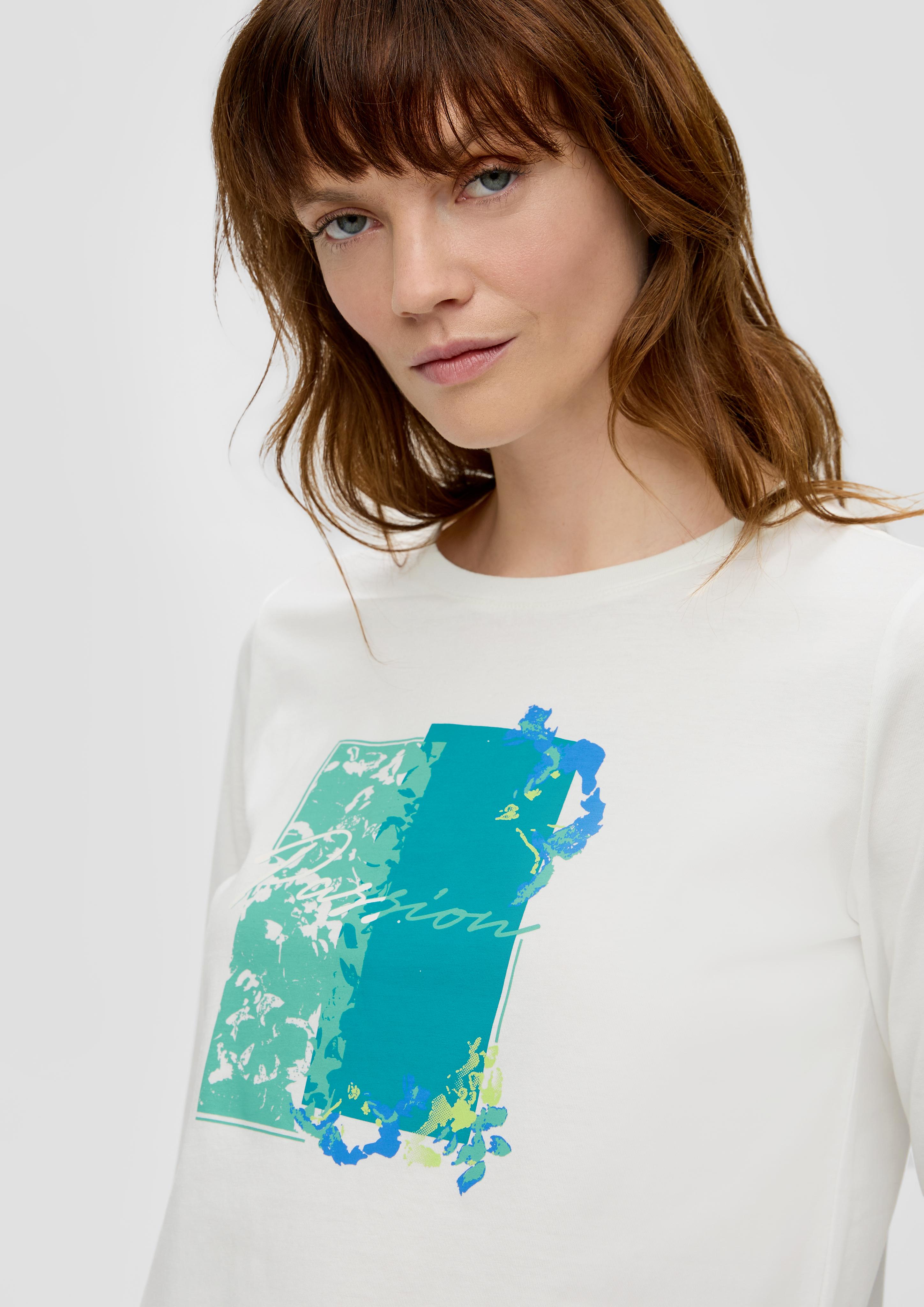 Longsleeve mit Frontprint  2146247-02D0