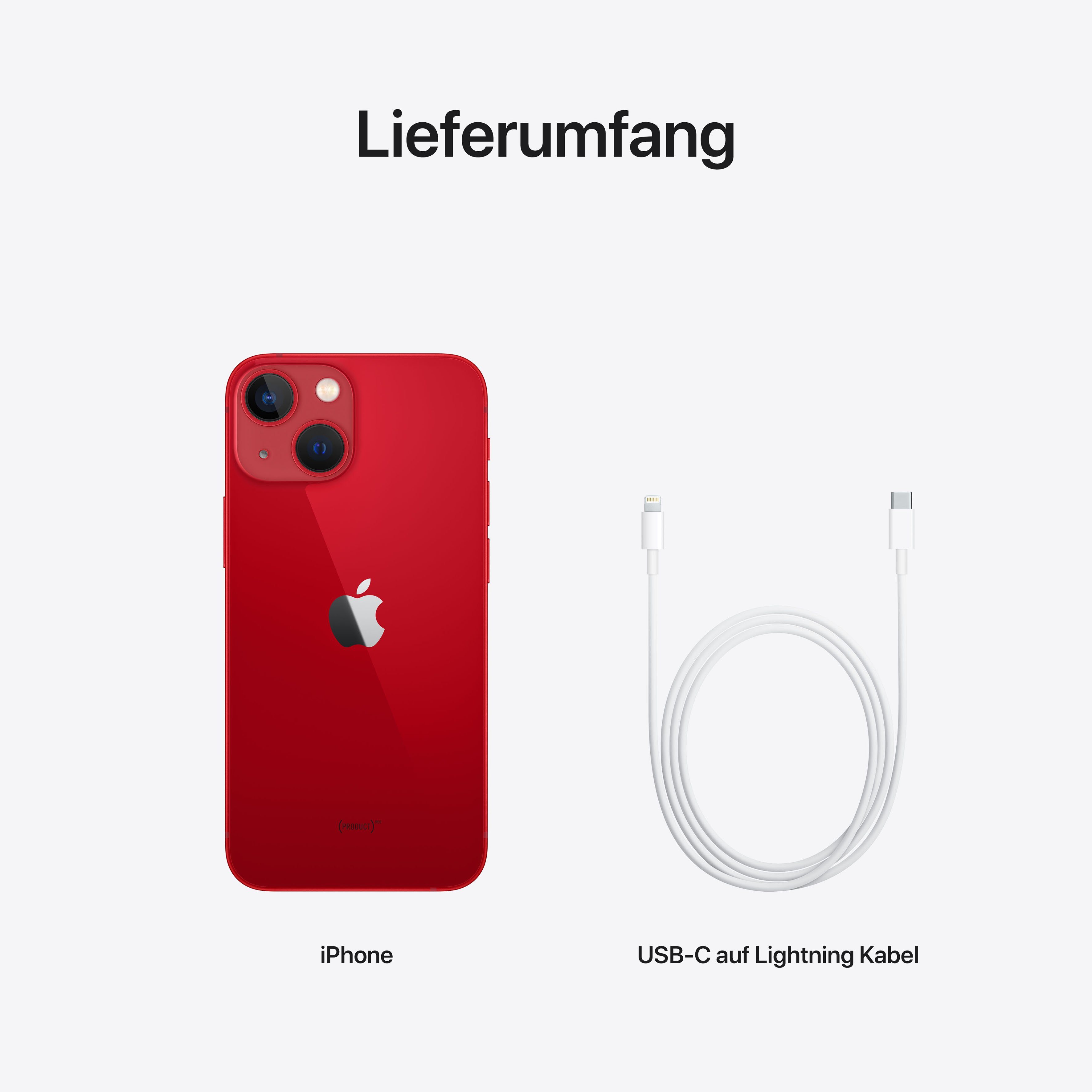 Apple iPhone 13 mini Smartphone (13,7 cm/5,4 Zoll, 256 GB Speicherplatz, 12 MP Kamera)