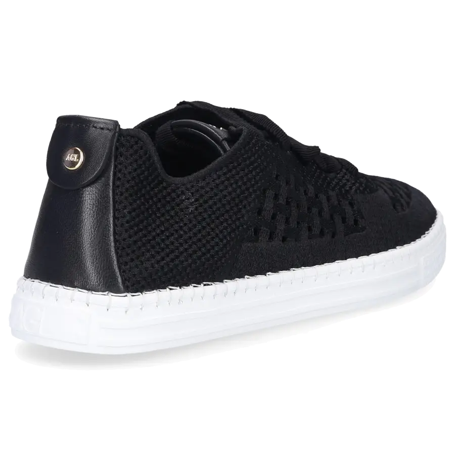 AGL Attilio Giusti Leombruni - Sneaker low D947001 Strick - schwarz