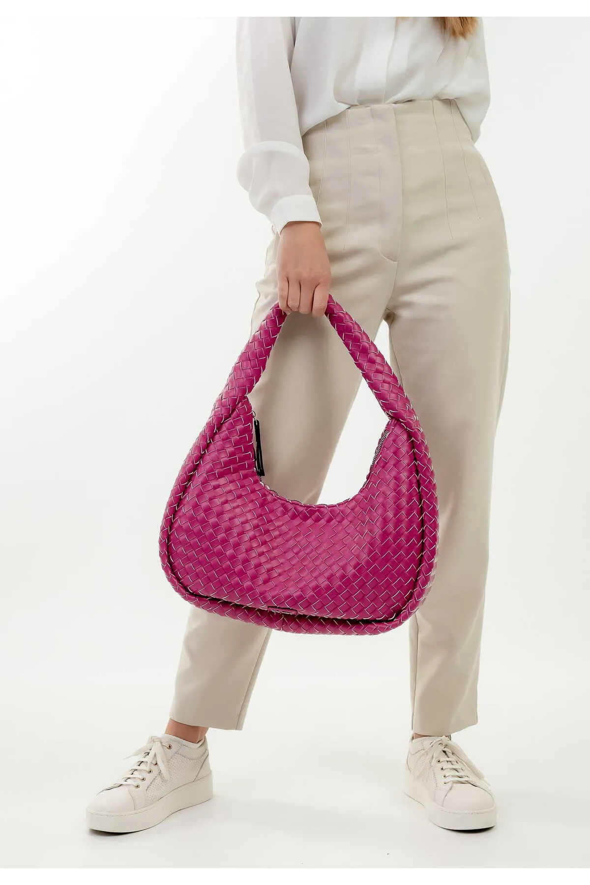 SURI FREY  Handtasche - Rosa - Strukturiert
