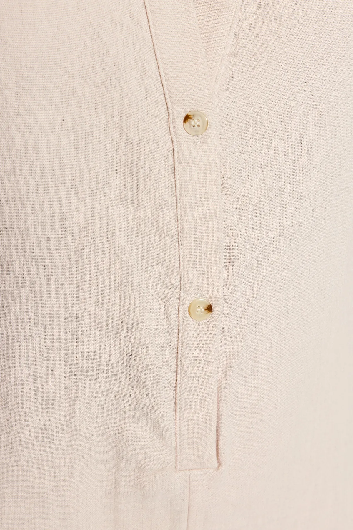 Trendyol Collection  Braut-Overall aus gewebtem Musselin in Ecru mit weiter Passform aus 100 % Baumwolle TBESS23TU00001
