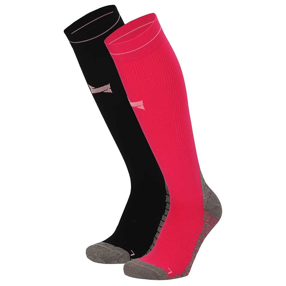 Xtreme 2 Paar Multi Black Kompressions-Laufsocken