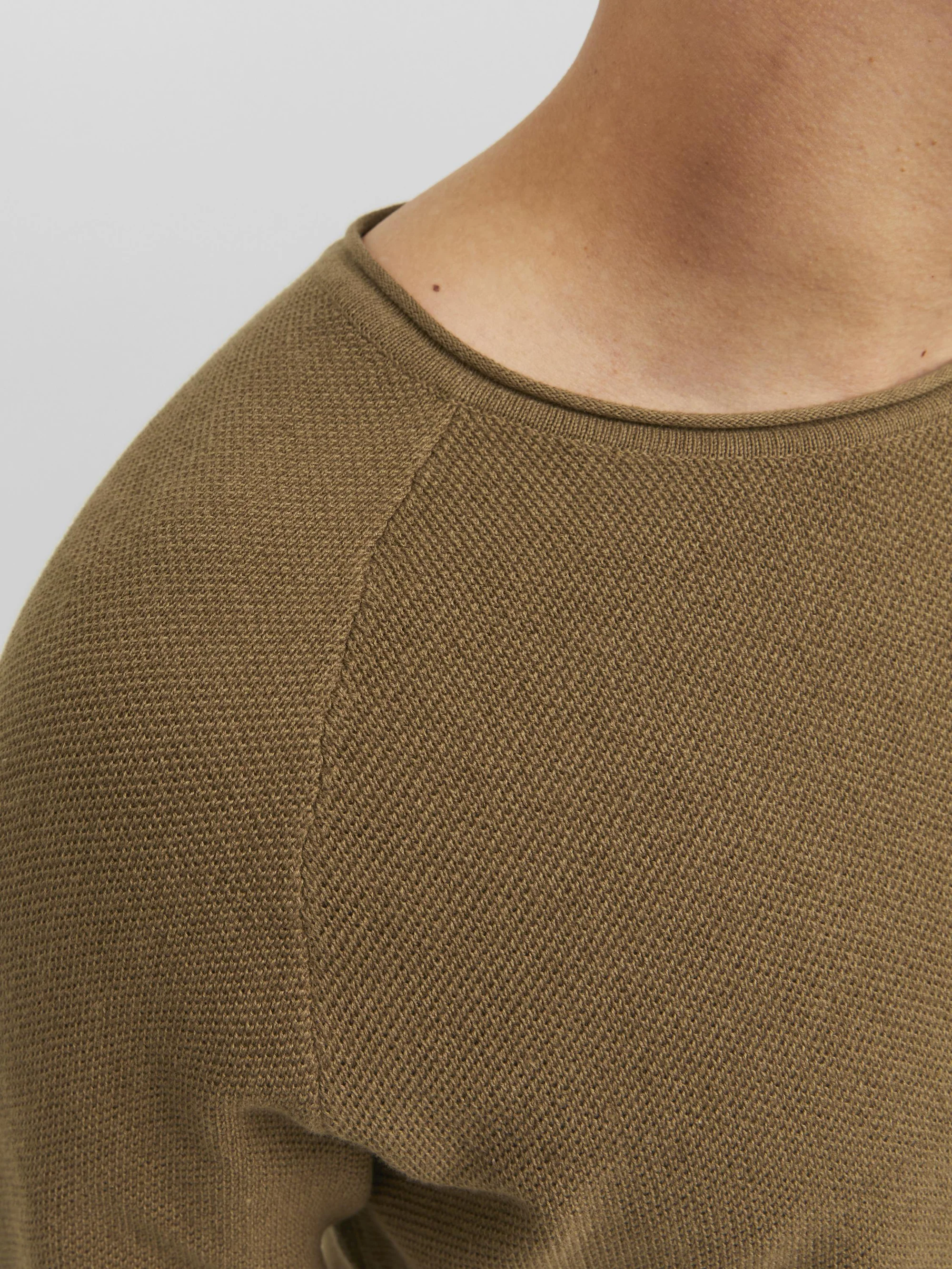 Jack & Jones JJEHILL CUELLO REDONDO - Suéter