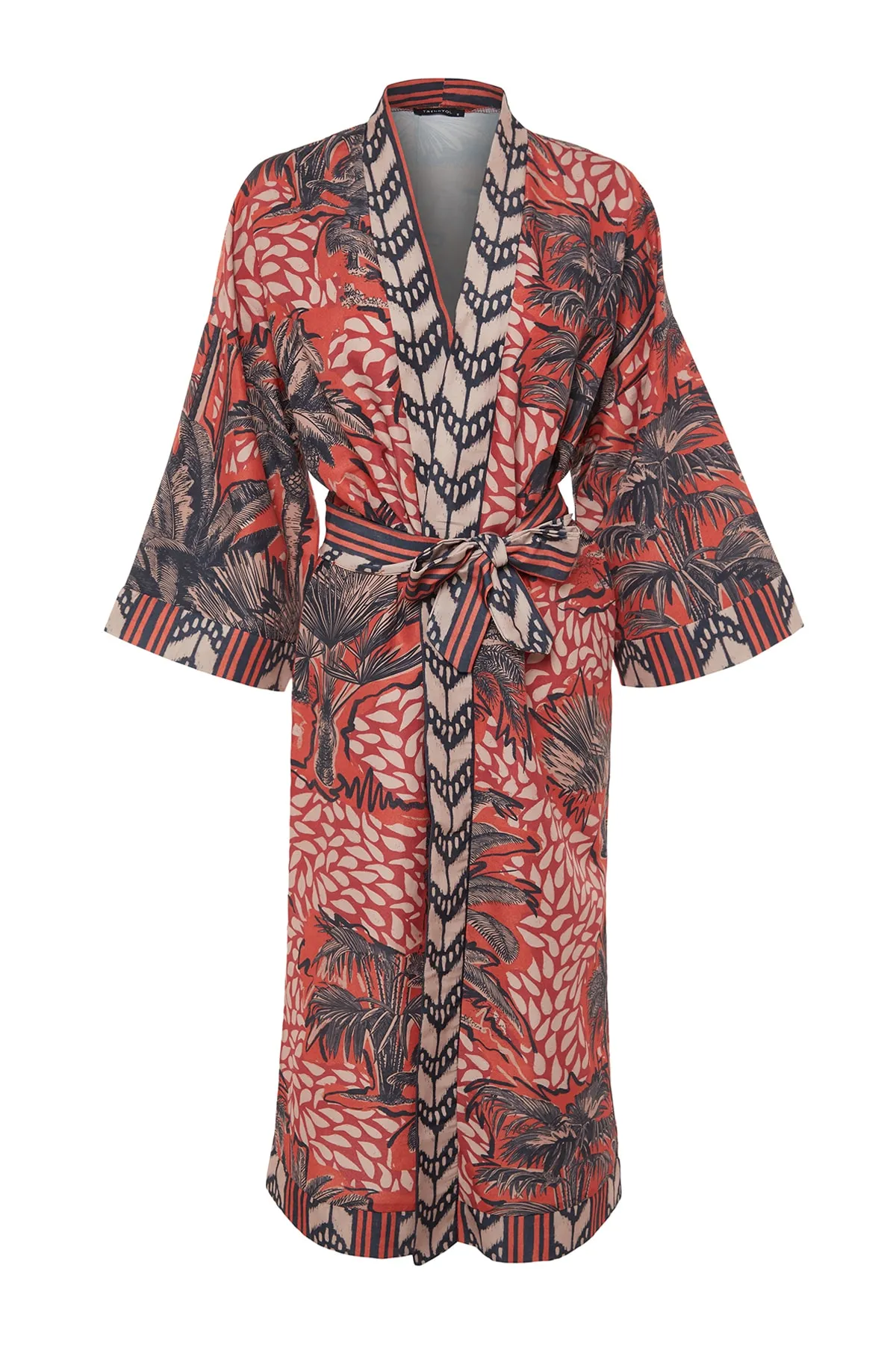 Trendyol Collection  Kimono & Kaftan - Braun - Regular Fit