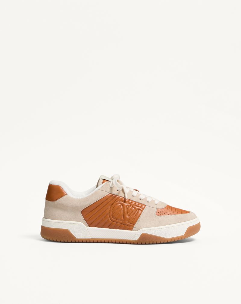 Baskets Sparry en cuir Crust et Nappa