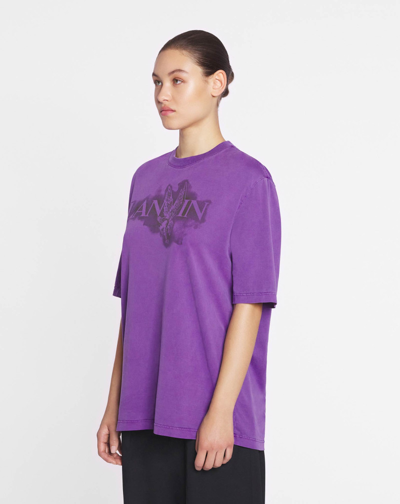 T-SHIRT CLASSIQUE IMPRIMÉ AIGLE LANVIN X FUTURE