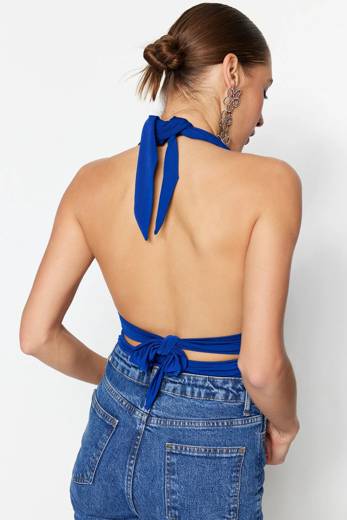 Trendyol Collection  Saks Geraffter Body TPRSS21BD0126