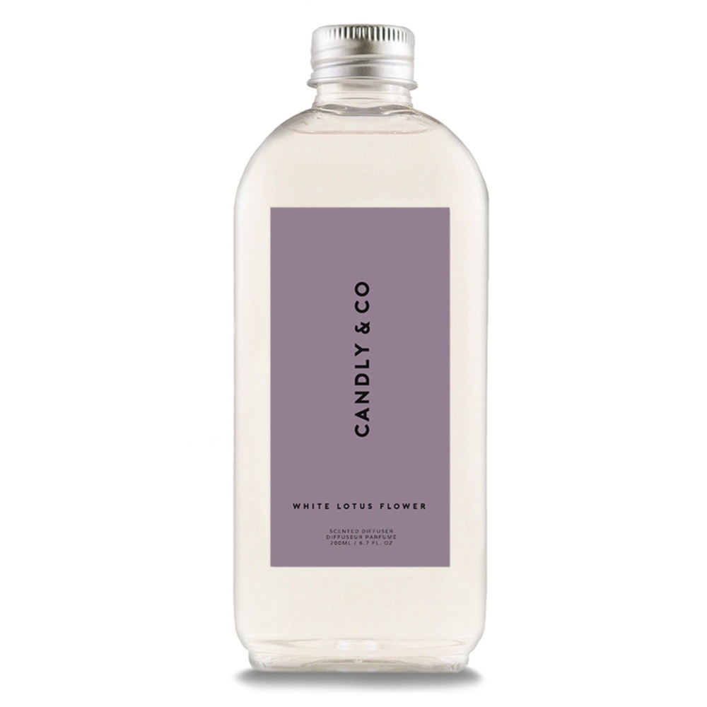 candly&co Recharge diffuseur No.8 Fleur de Lotus Blanc / Musc Recharge diffuseur