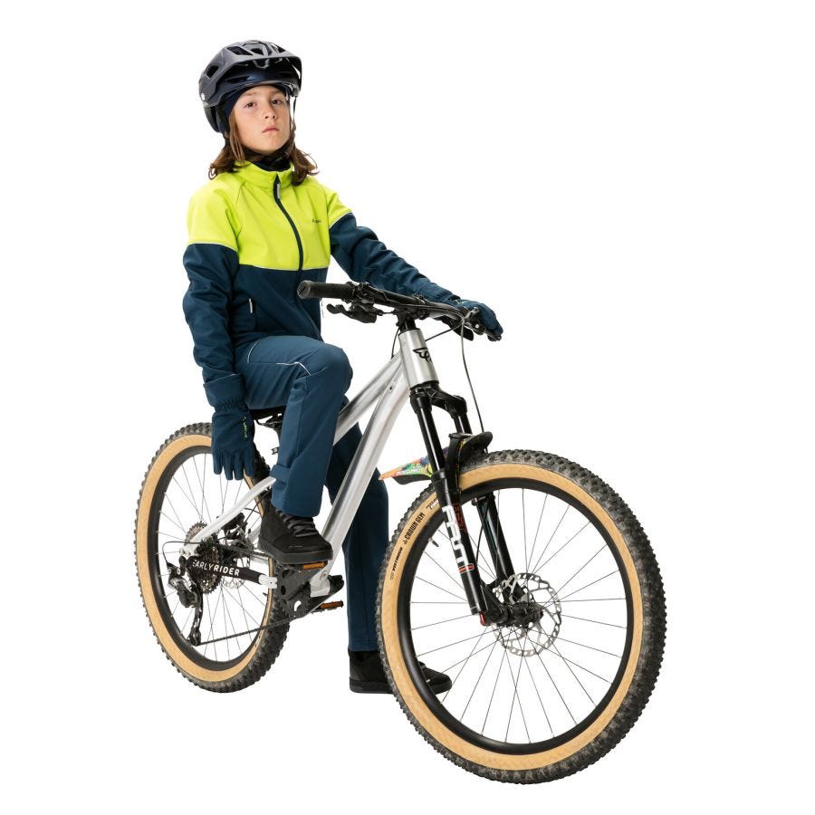 Qimsa Softshell Fahrrad Jacke Kinder