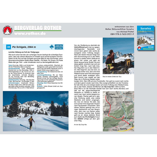 BVR SKITOURENFÜHRER SURSELVA