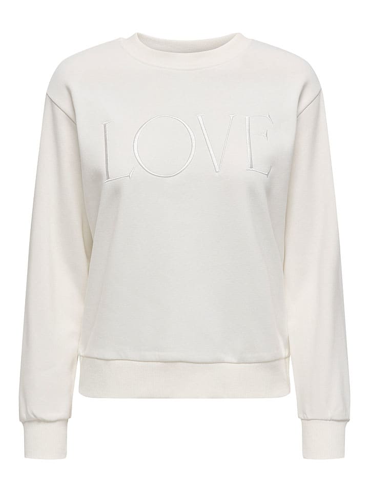 JDY Sweatshirt in Creme günstig kaufen