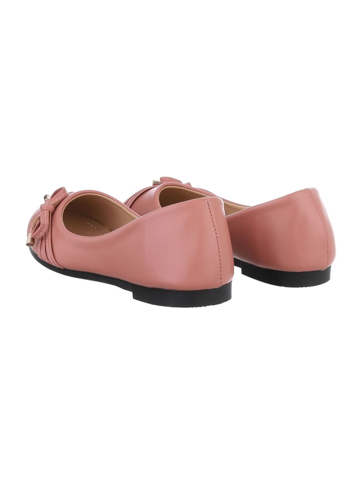 Ital-Design Ballerina in Altrosa günstig kaufen