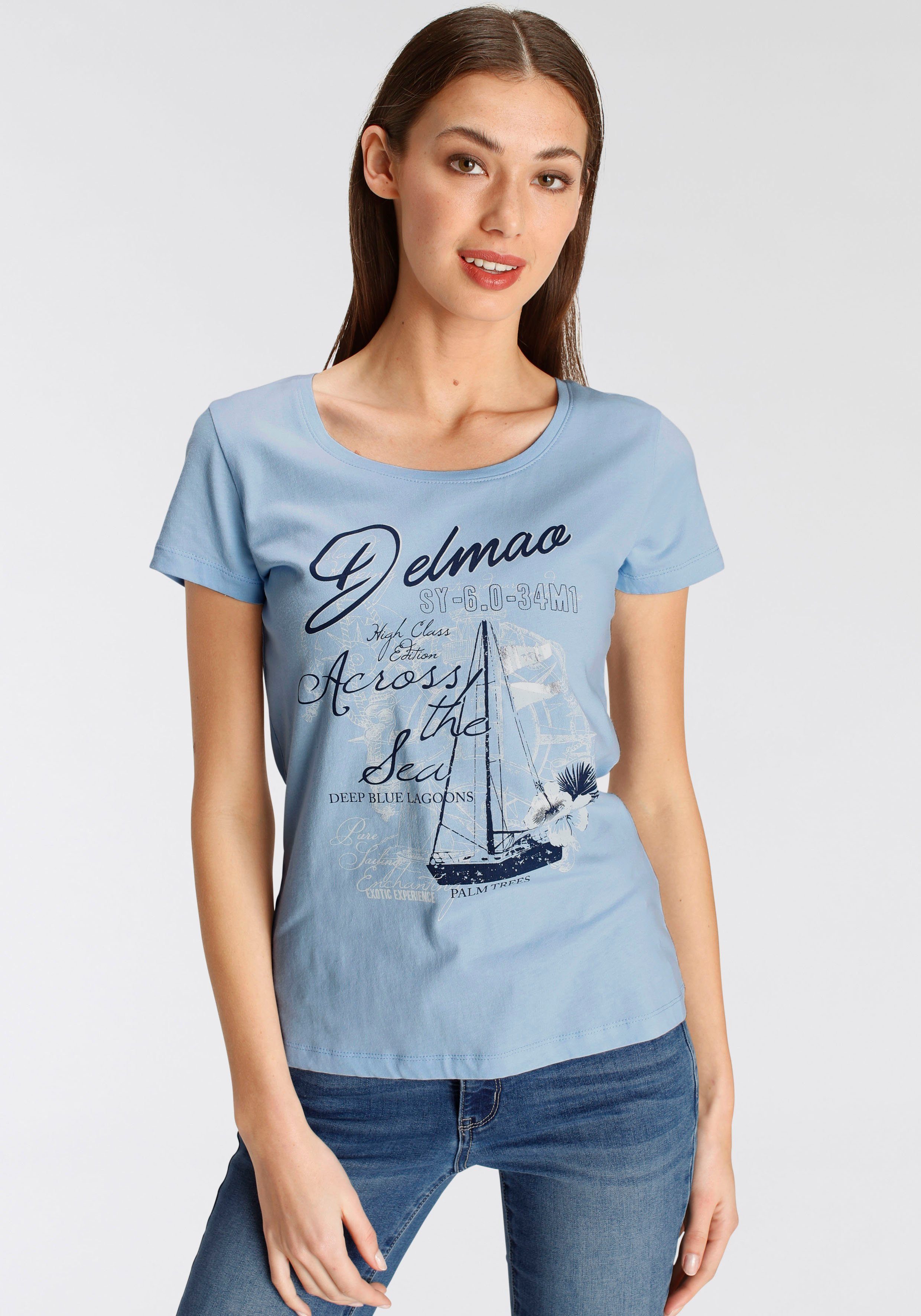 DELMAO Sweatshirt (Spar-Set, 2-tlg., Sweatshirt + T-Shirt) mit passendem T-Shirt ---NEUE MARKE!