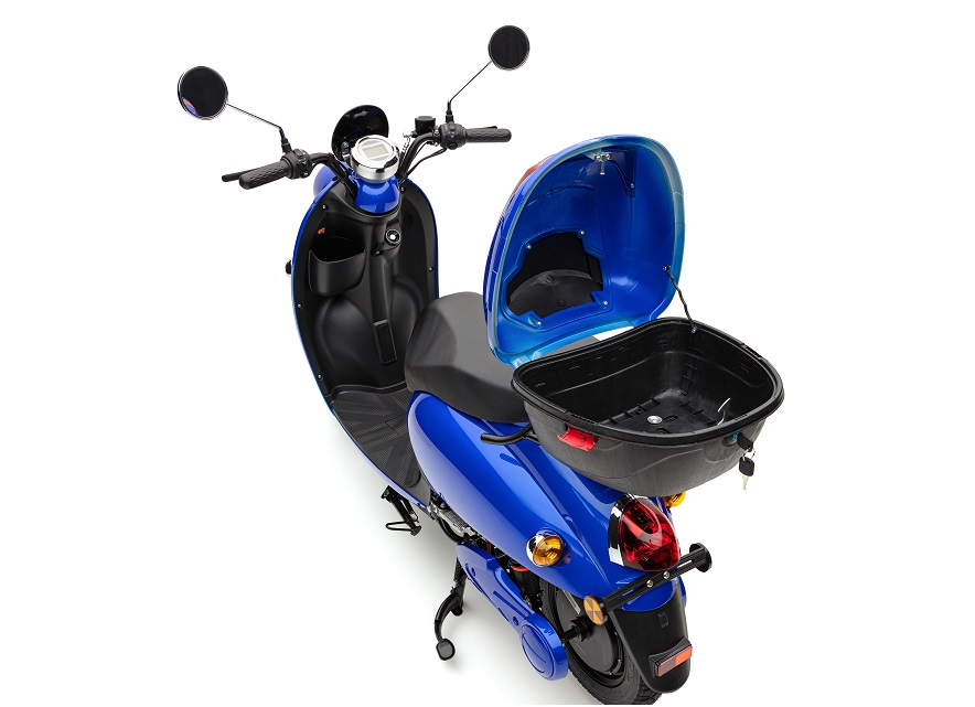 Econelo Elektrozweiradroller 45 km/h  ECONELO EMO BLAU