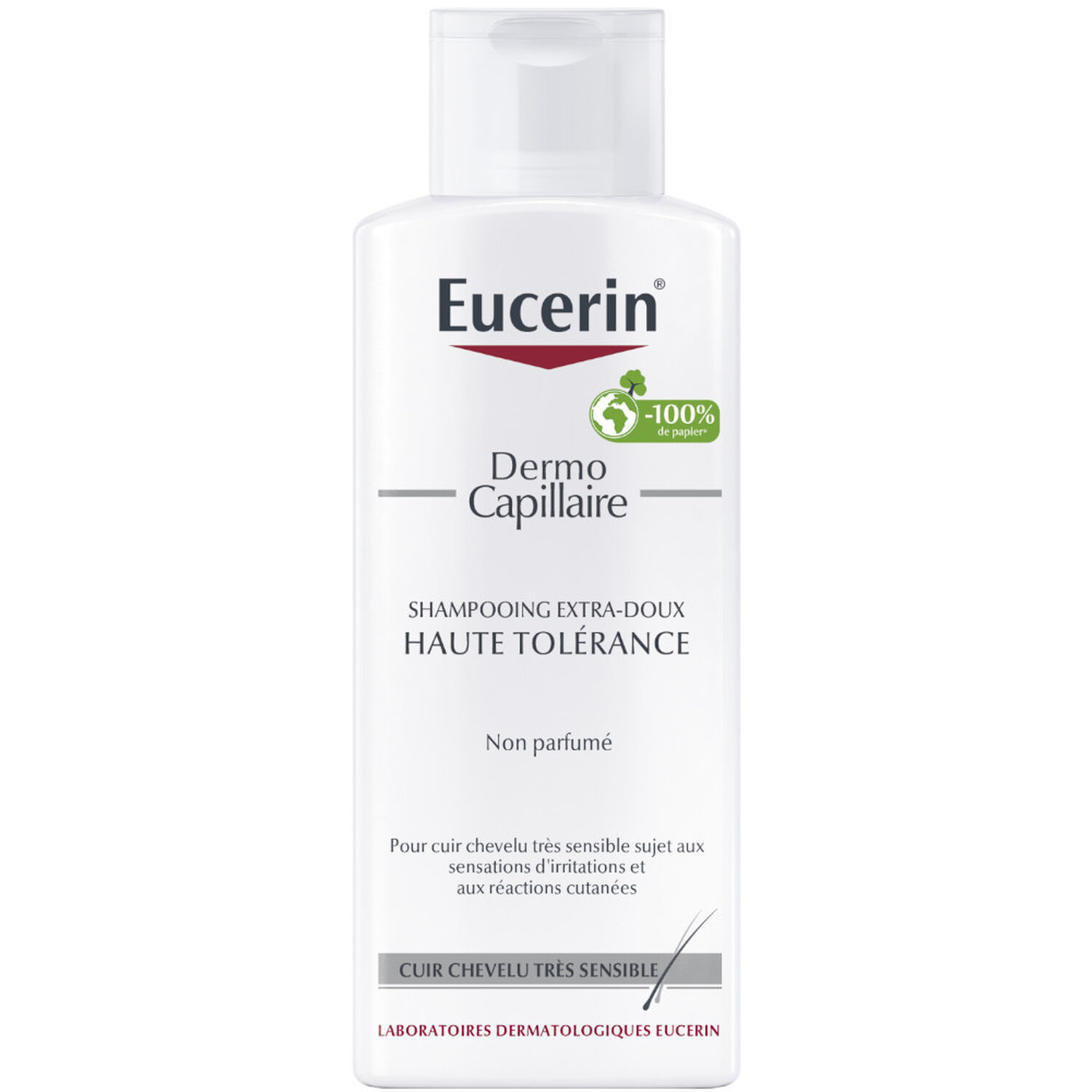 Eucerin Dermo Capillaire Shampoing Extra-Doux Haute Tolérance