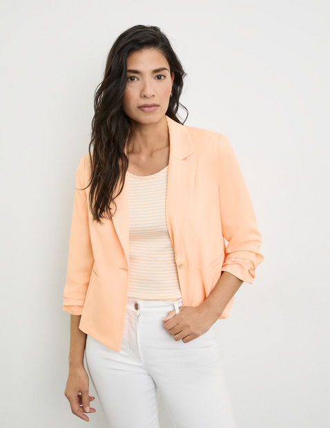 Eleganter Blazer mit gerafftem Arm