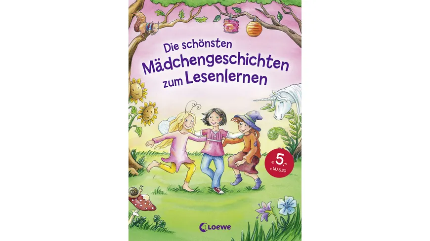 Die schönsten Mädchengeschichten zum Lesenlernen