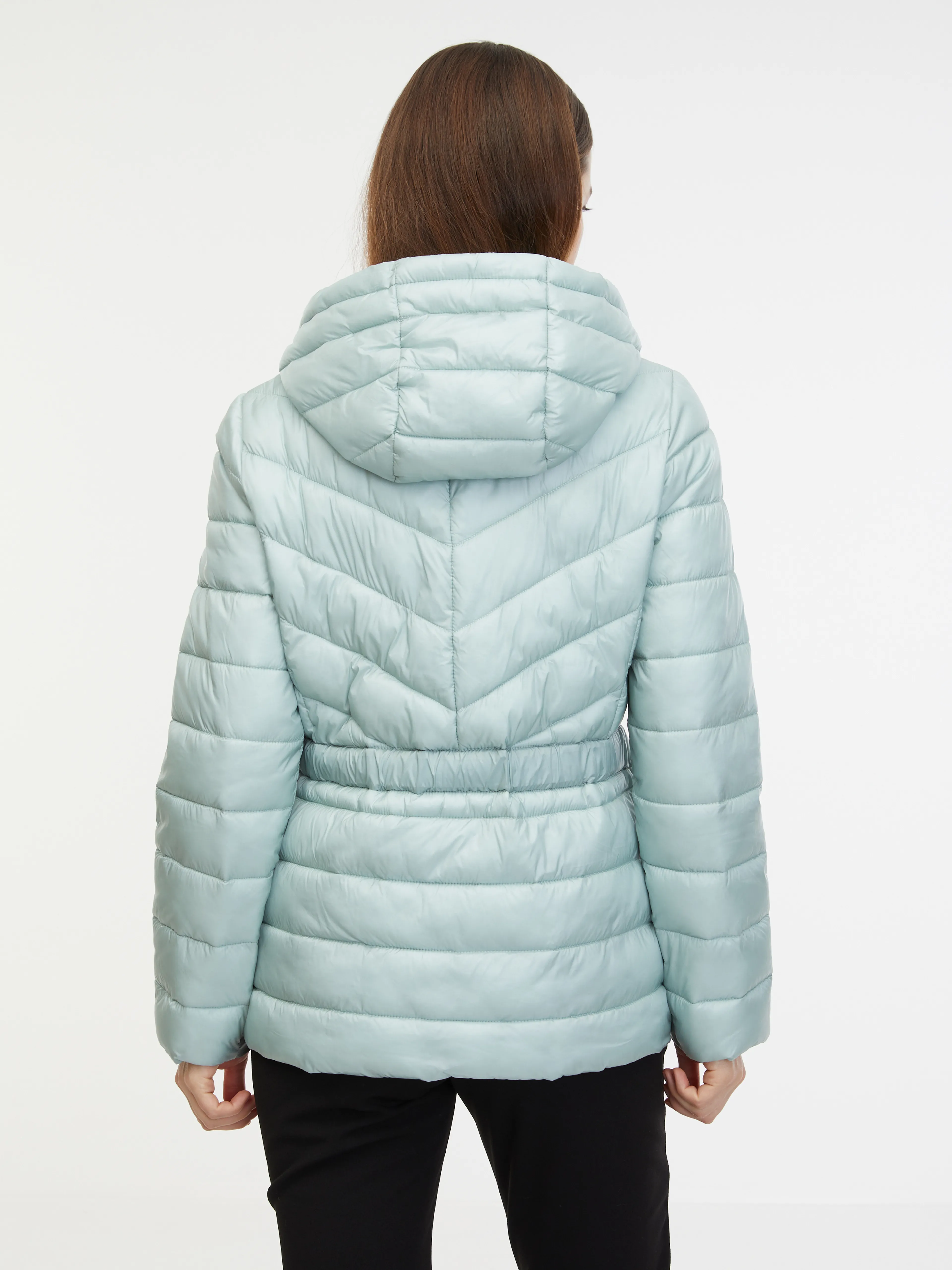 Grauer Damen-Winter-Steppmantel ORSAY