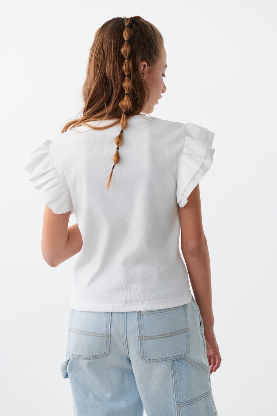 Y cute frill top