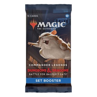 Magic the Gathering Commander Legends: Battle for Baldur's Gate Set-Booster Display (18) (EN)
