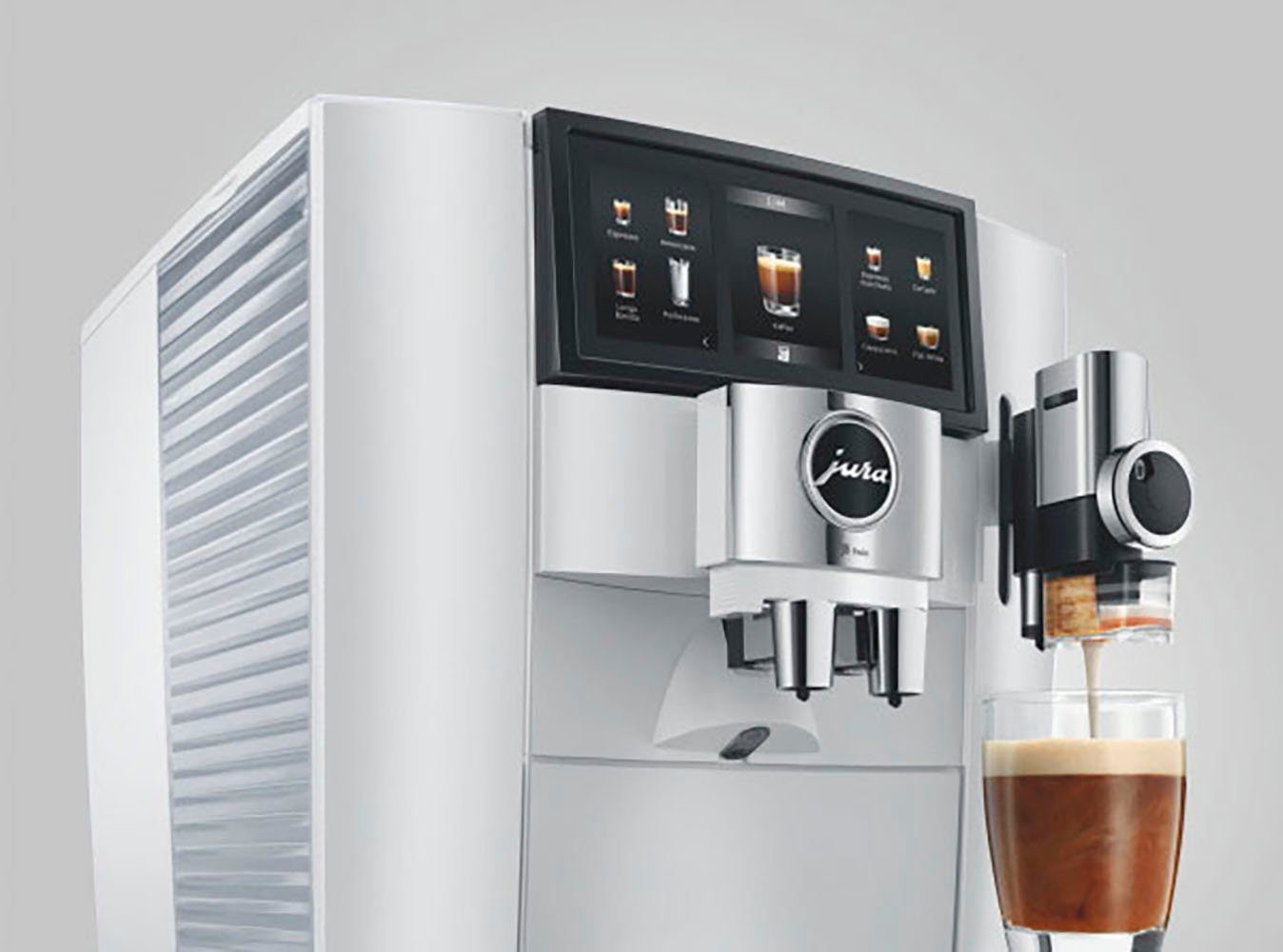 JURA Kaffeevollautomat 15594 J8 twin Diamond White (EA)
