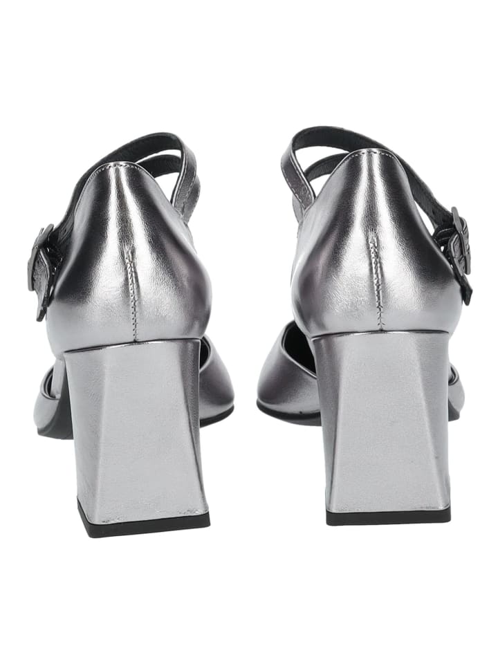Paul Green Pumps in Metallic Silver günstig kaufen