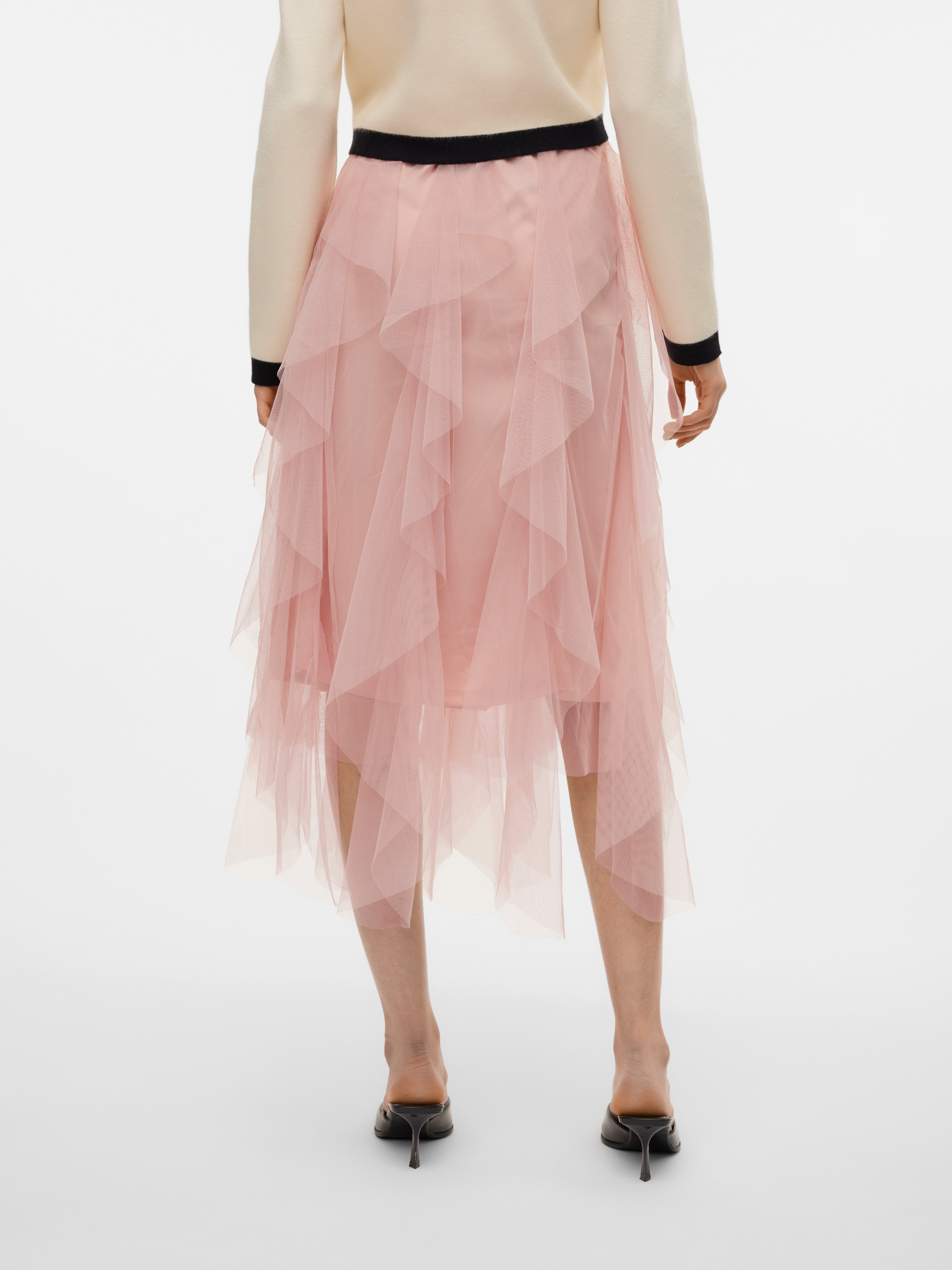 VMEVE Hohe Taille Midirock