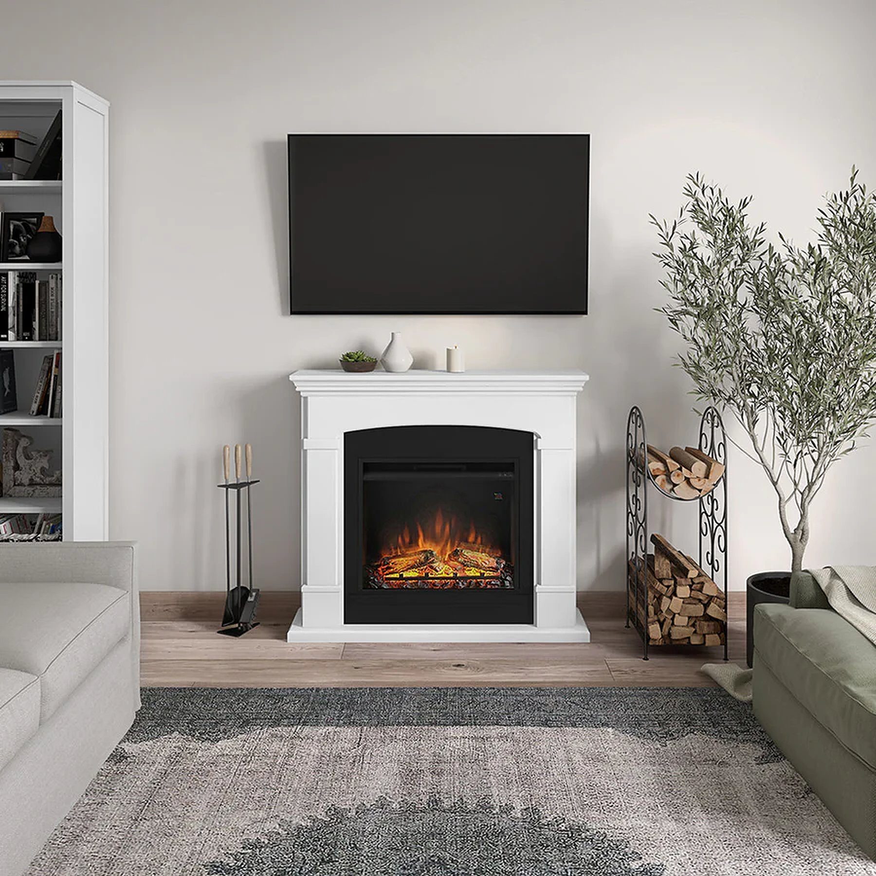 TAGU Elektrokamin TAGU Elektrokamin Helmi 23 Zoll Powerflame 1500W