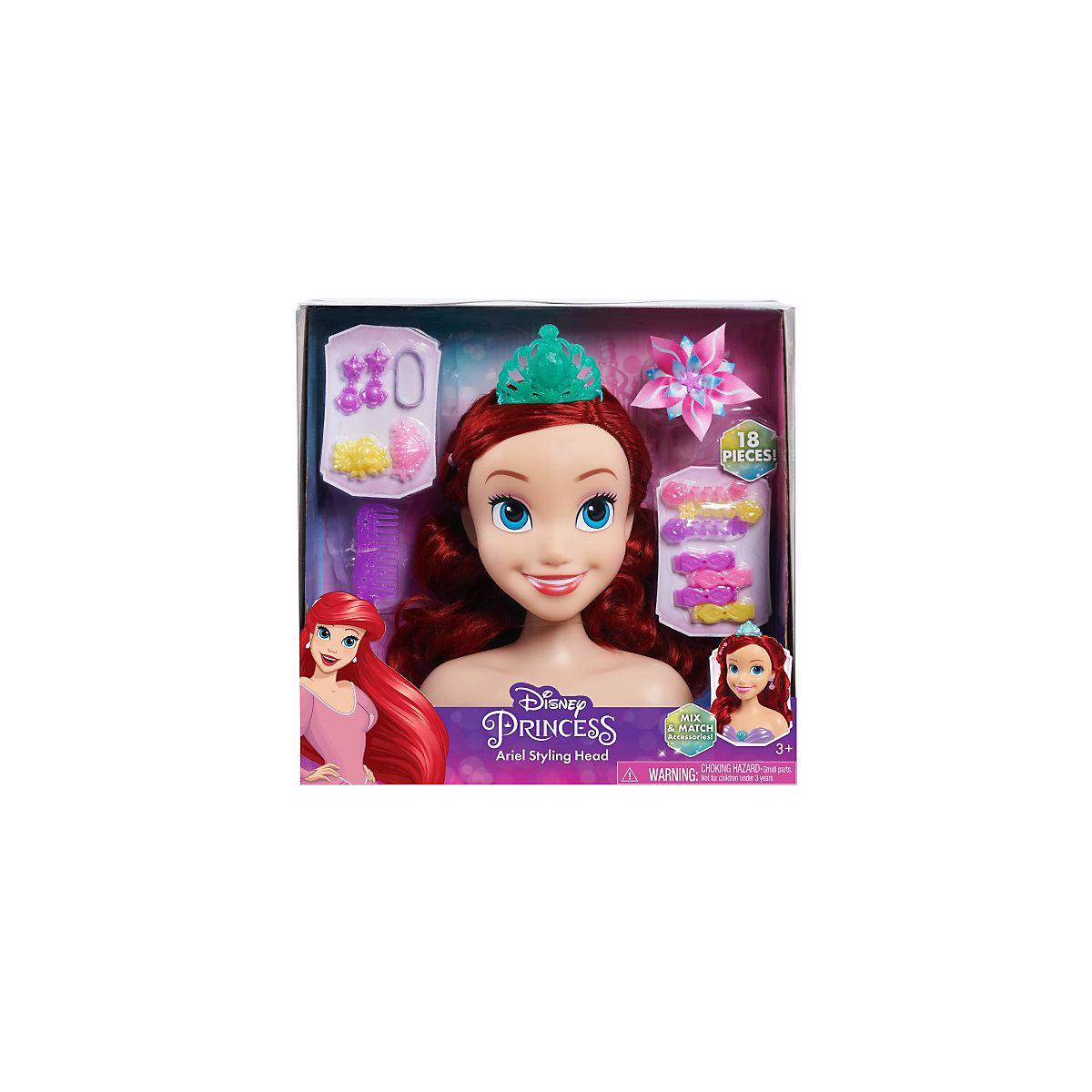 Schminkkopf   Princess Basic Ariel Styling Head