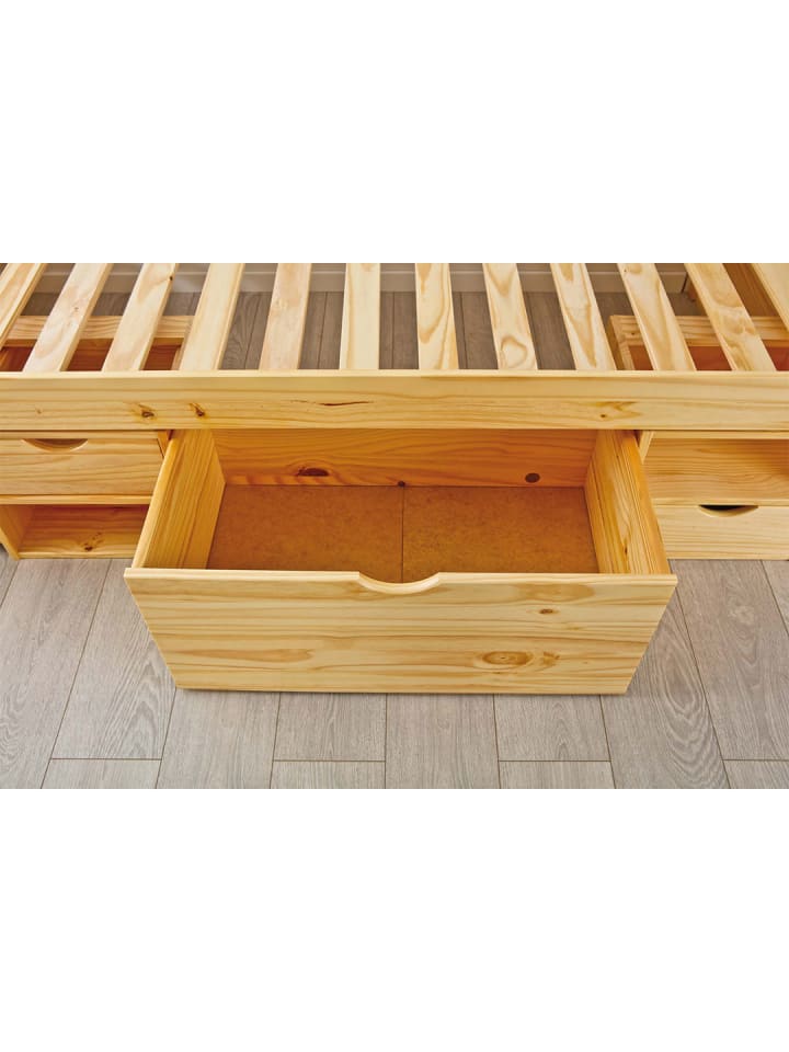 ebuy24 Bett Cluse Holz 209 x 96 cm günstig kaufen onesize