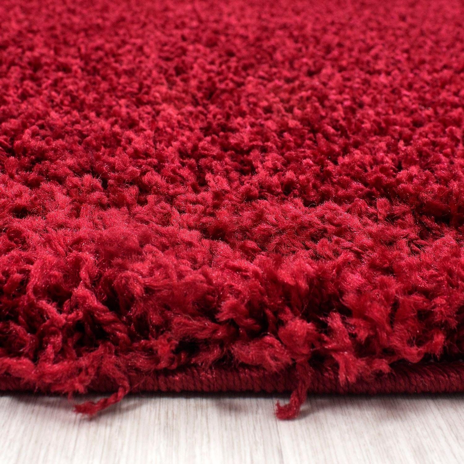 Hochflor-Teppich Life Shaggy 1500, Ayyildiz Teppiche, rund, Höhe: 30 mm, Wohnzimmer, Langflor, Schlafzimmer, große Farbauswahl