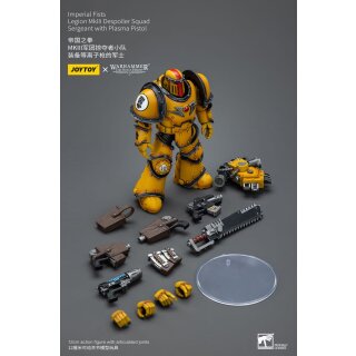Warhammer The Horus Heresy Actionfigur: Imperial Fists - Legion MkIII Despoiler Squad Sergeant with Plasma Pistol