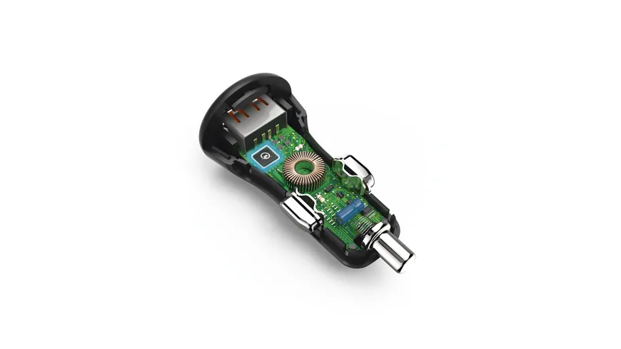 Hama Kfz-Ladeset, USB Type-C, QC 3.0, 3 A, Schwarz