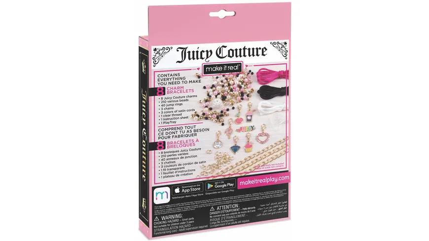 JUICY COUTURE SCHMUCKSET PINK & PRÄCHTIG