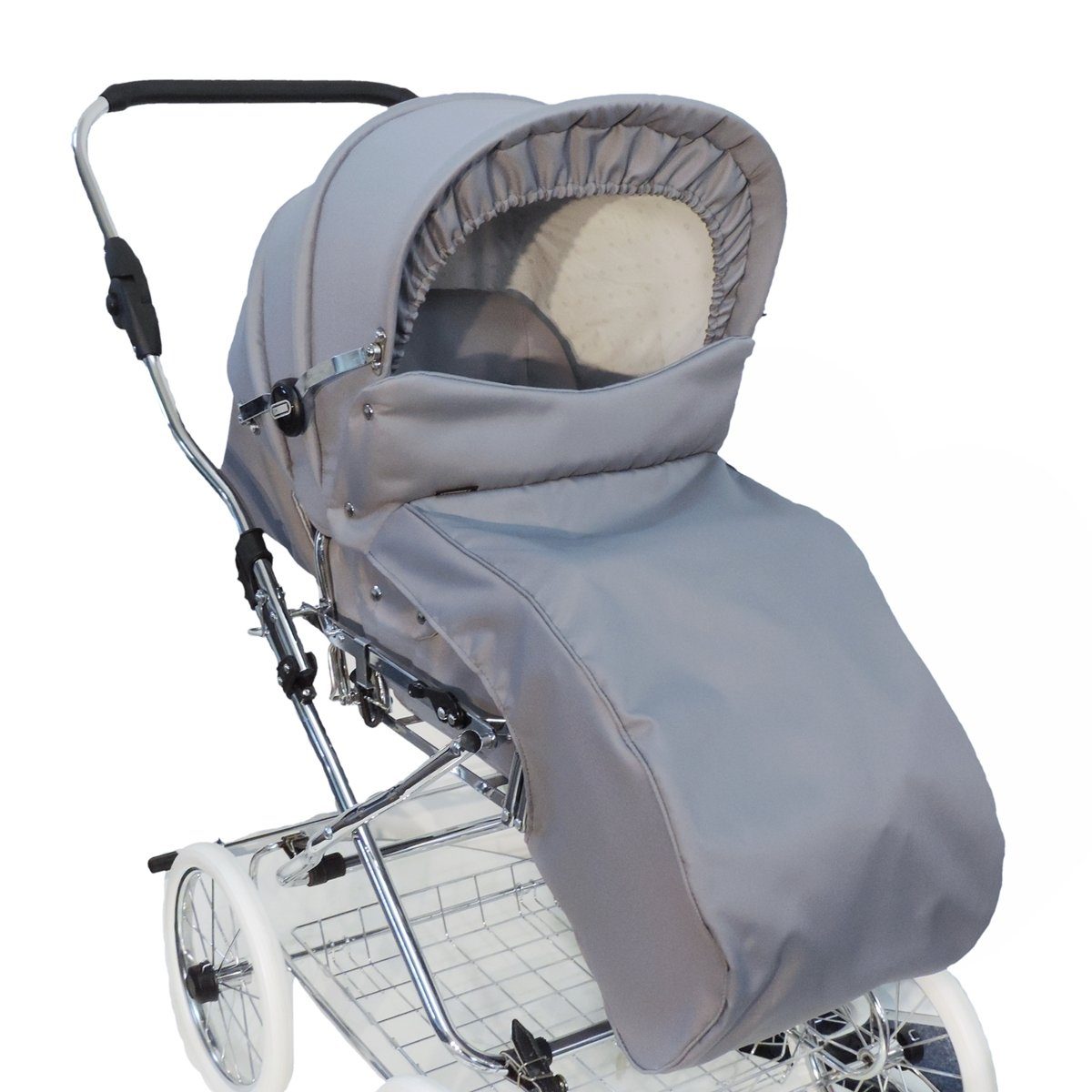 Eichhorn Kinderwagen Kombi-Kinderwagen Designer, mit EVA-Vollmaterial-Rädern, umbaubar zum Sportwagen - made in EU