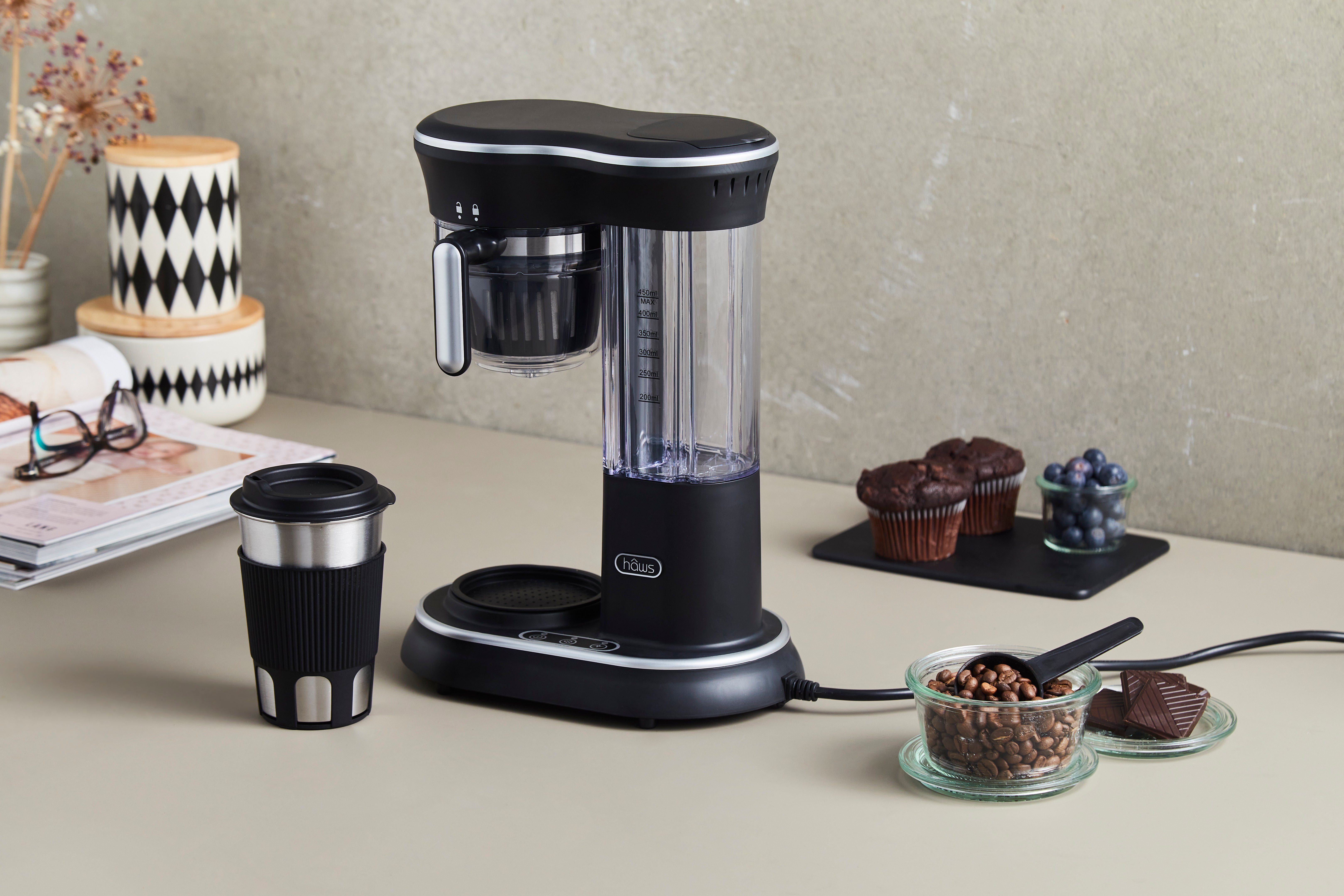 Hâws Filterkaffeemaschine Hâws Bornholm Kaffeemaschine mit Mahlwerk 600w