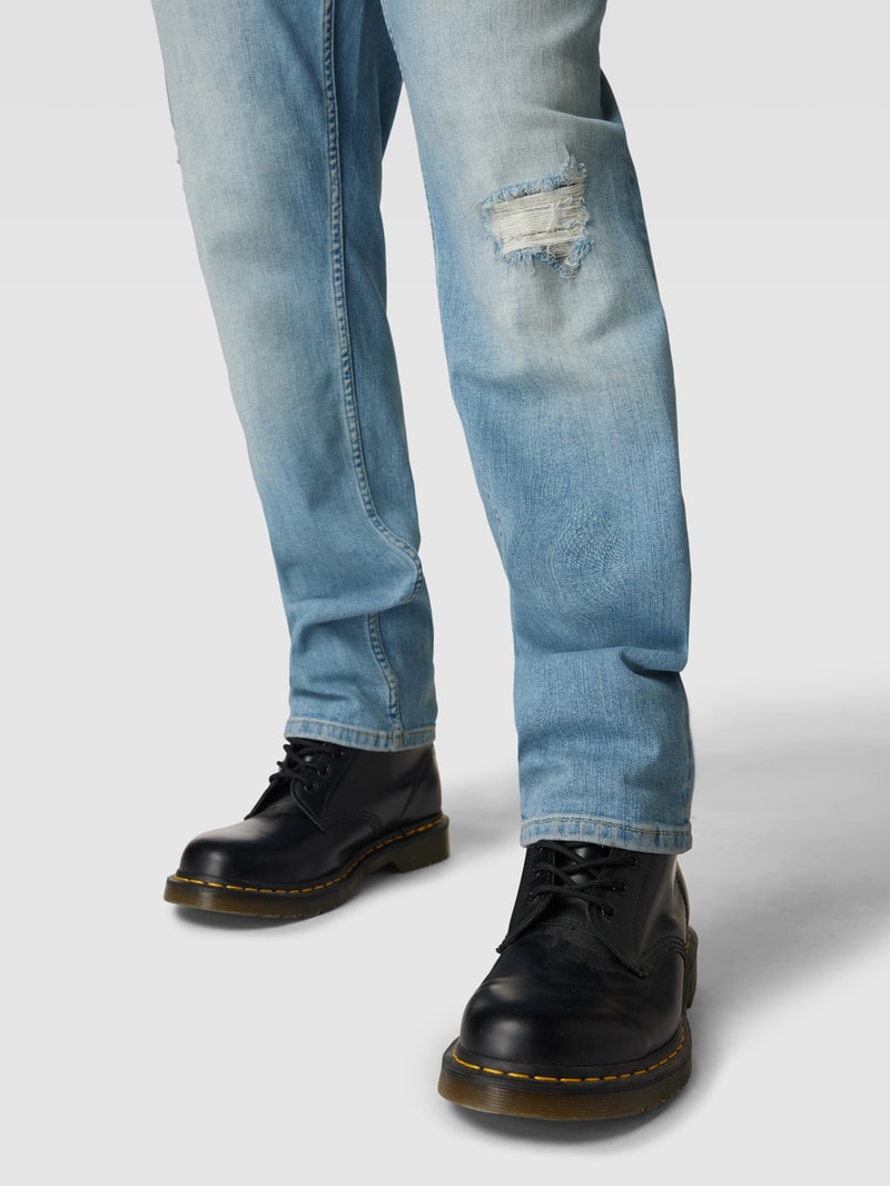 Jeans im Used-Look Modell 'SWEFT' in jeans
