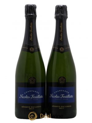 Champagne Réserve Exclusive Nicolas Feuillatte  - Lot de 2 Bouteilles