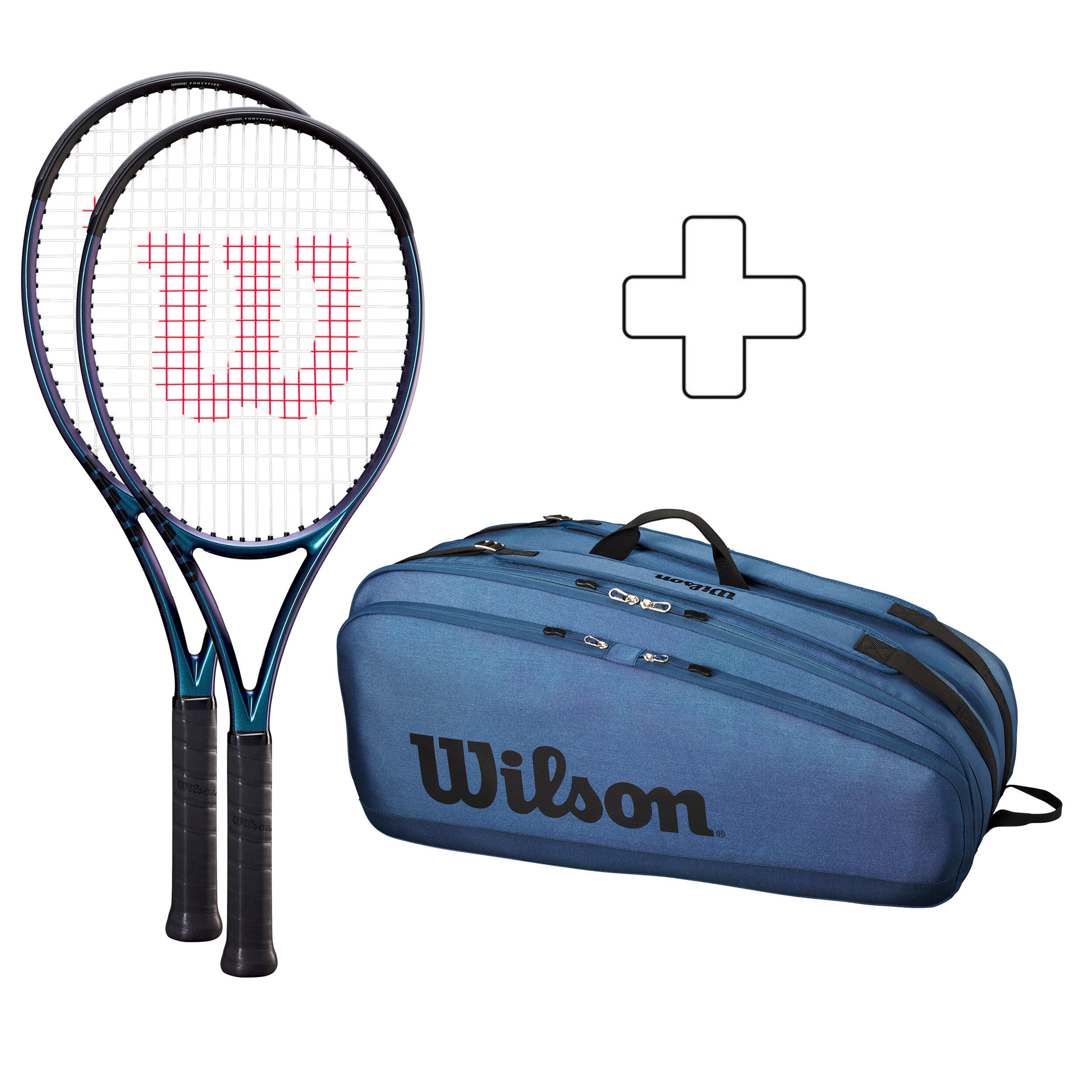 2x Ultra 100 V4.0 Plus Schlägertasche