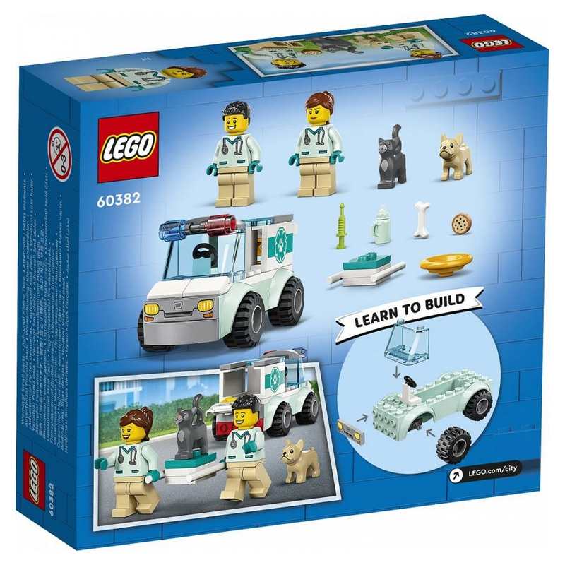 60382 L'intervention du véhicule vétérinaire LEGO City