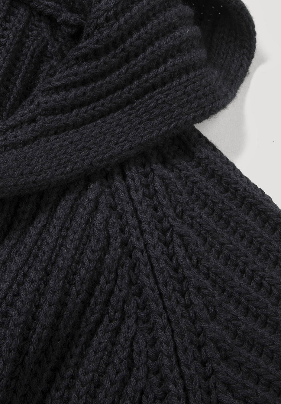Strickmantel aus Bio-Baumwolle und Bio-Merinowolle