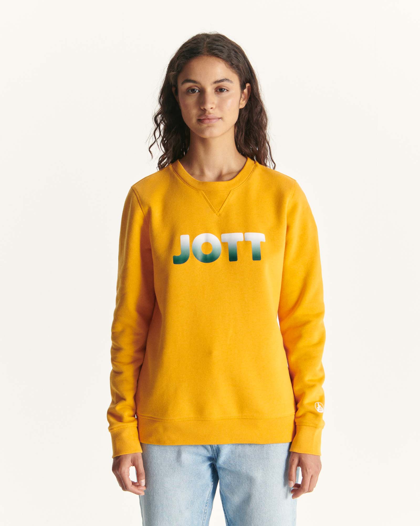 Sweat en coton biologique Ocre orange Elvas