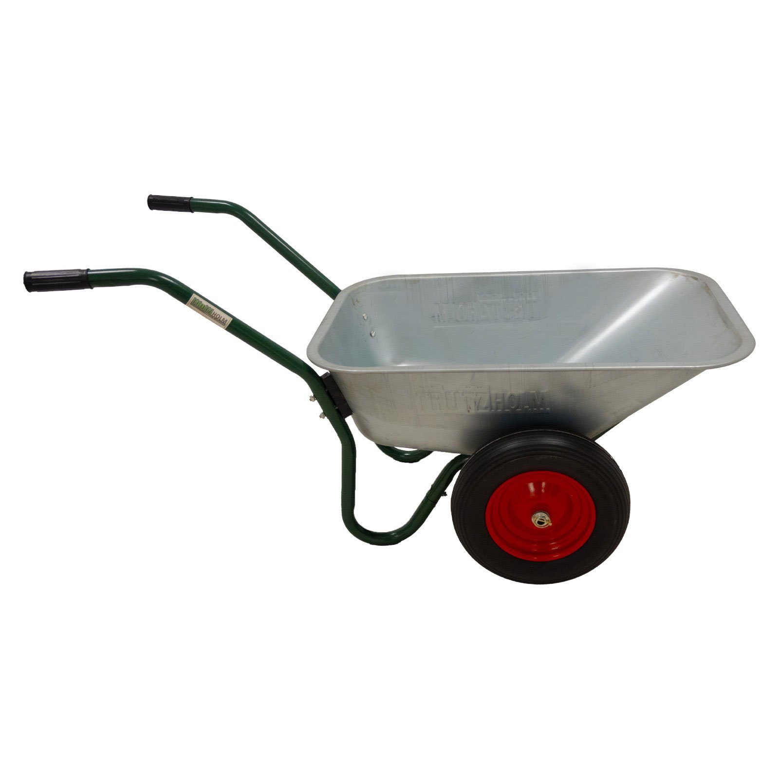 TRUTZHOLM Schubkarre 2 Rad Schubkarre Zweirad Karre Schiebkarre Gartenkarre 100l 160kg