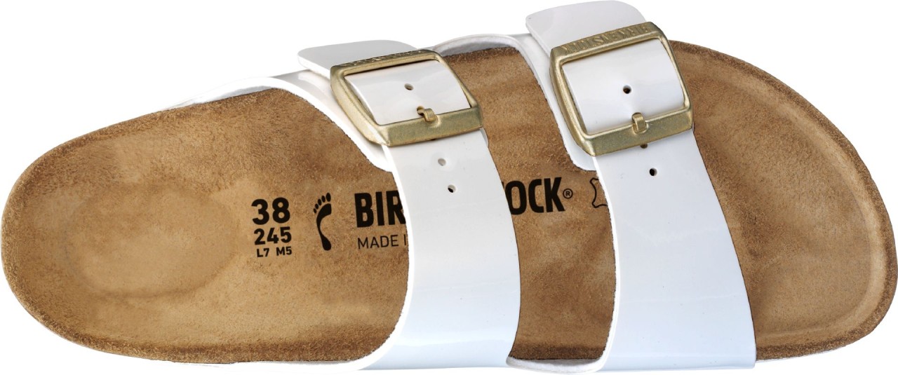 BIRKENSTOCK Pantoletten weiss