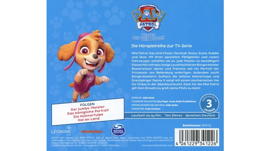 PAW Patrol CD 59