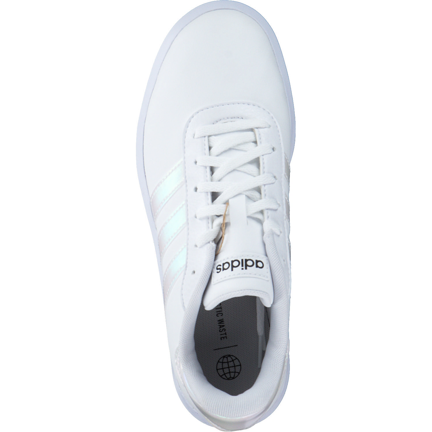 Adidas Court Platform W, Sneakers Low, Damen, white/black