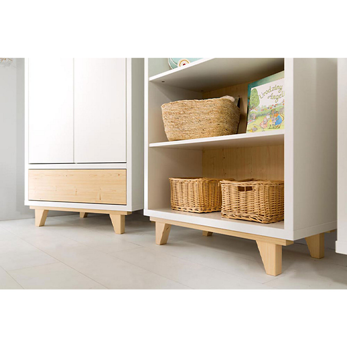 Standregal Lydia Bücherregal 80cm mit 5 Fächern
