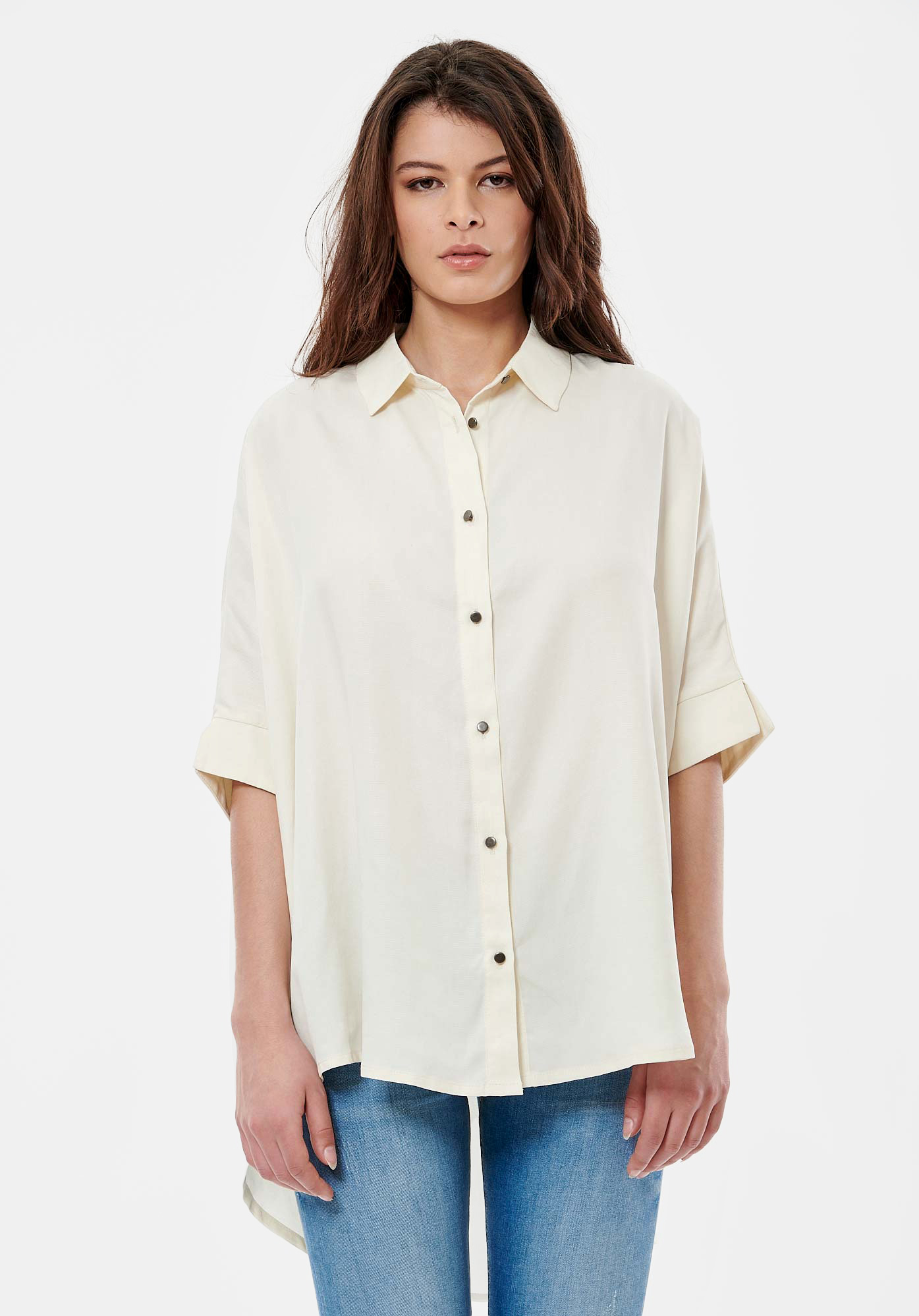 BRAM   Blouse écrue femme